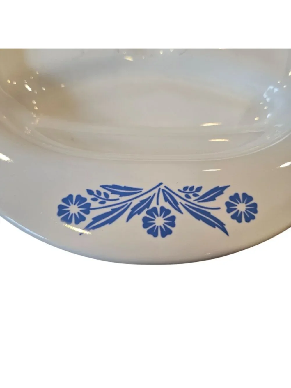 Corning Ware Blue Cornflower Oval Meat Platter Serving Tray P-19